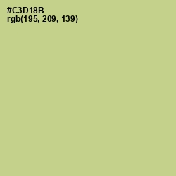 #C3D18B - Pine Glade Color Image