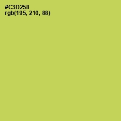 #C3D258 - Wattle Color Image