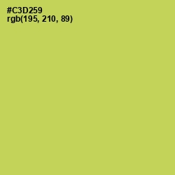 #C3D259 - Wattle Color Image