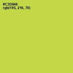 #C3D846 - Wattle Color Image