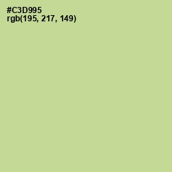 #C3D995 - Pine Glade Color Image