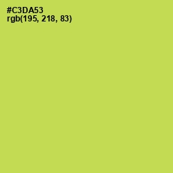 #C3DA53 - Wattle Color Image