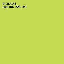 #C3DC54 - Wattle Color Image