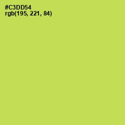 #C3DD54 - Wattle Color Image