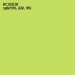 #C3DE5F - Wattle Color Image