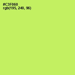 #C3F060 - Sulu Color Image
