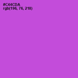 #C44CDA - Fuchsia Pink Color Image