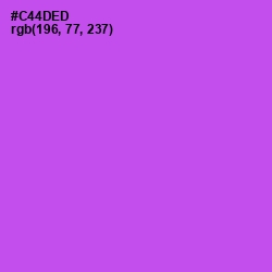 #C44DED - Fuchsia Pink Color Image