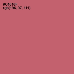 #C4616F - Contessa Color Image