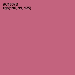 #C4637D - Contessa Color Image