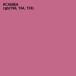 #C4688A - Charm Color Image