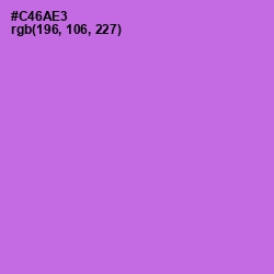 #C46AE3 - Heliotrope Color Image