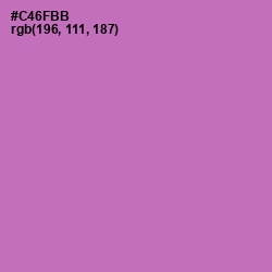 #C46FBB - Hopbush Color Image