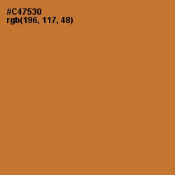 #C47530 - Ochre Color Image