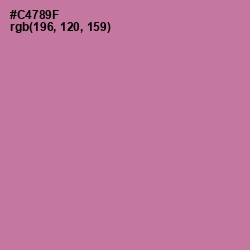 #C4789F - Charm Color Image
