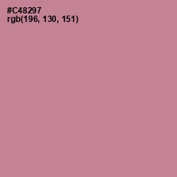 #C48297 - Puce Color Image