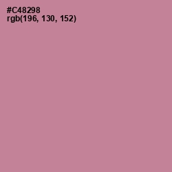 #C48298 - Puce Color Image
