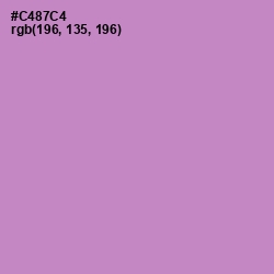 #C487C4 - Lilac Color Image