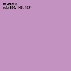 #C492C0 - Lilac Color Image