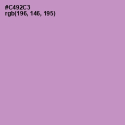 #C492C3 - Lilac Color Image