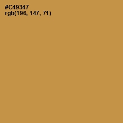 #C49347 - Tussock Color Image