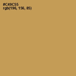 #C49C55 - Twine Color Image