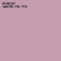 #C49CAF - Careys Pink Color Image