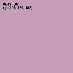 #C49FB6 - Careys Pink Color Image