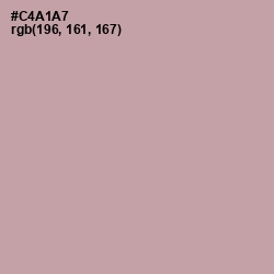 #C4A1A7 - Bison Hide Color Image