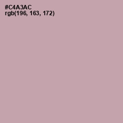 #C4A3AC - Lily Color Image