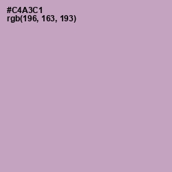 #C4A3C1 - Lilac Color Image