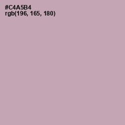 #C4A5B4 - Lily Color Image