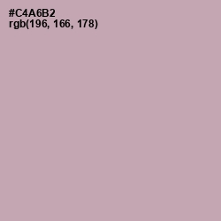 #C4A6B2 - Lily Color Image