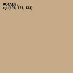 #C4AB85 - Indian Khaki Color Image