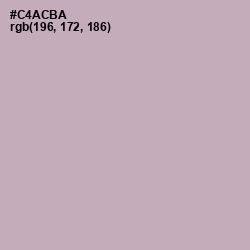 #C4ACBA - Lily Color Image