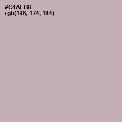 #C4AEB8 - Lily Color Image