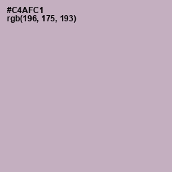 #C4AFC1 - Lilac Color Image