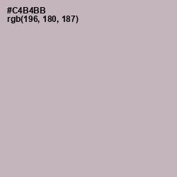 #C4B4BB - Cotton Seed Color Image