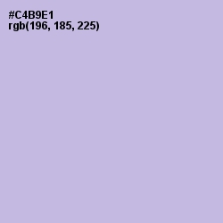 #C4B9E1 - Perfume Color Image
