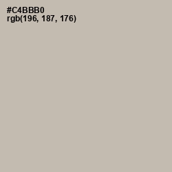 #C4BBB0 - Tea Color Image