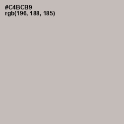 #C4BCB9 - Cotton Seed Color Image