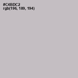 #C4BDC2 - Pale Slate Color Image