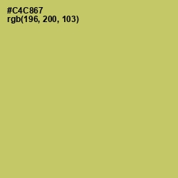 #C4C867 - Tacha Color Image
