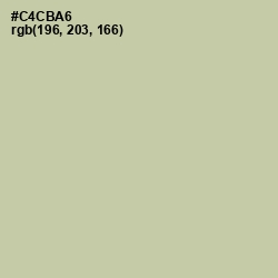 #C4CBA6 - Thistle Green Color Image