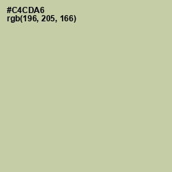 #C4CDA6 - Thistle Green Color Image