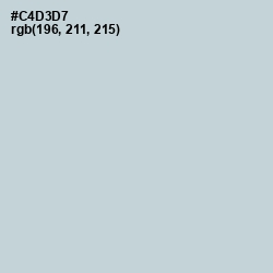 #C4D3D7 - Tiara Color Image