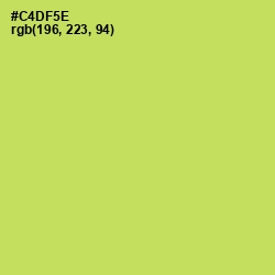 #C4DF5E - Wattle Color Image