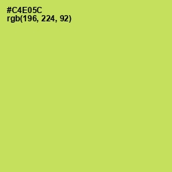 #C4E05C - Yellow Green Color Image