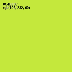 #C4E83C - Pear Color Image