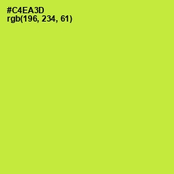 #C4EA3D - Pear Color Image